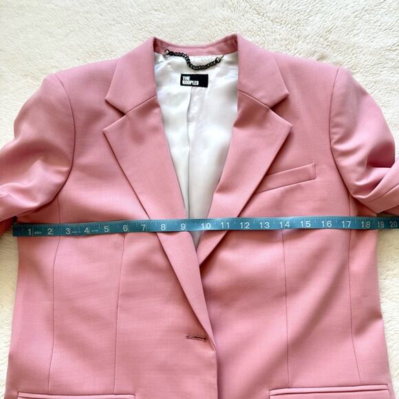 NWT!!! The Kooples women pink jacket size 36FR or 6 US Retail 555$ - Picture 10 of 10